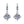 Moissanite Dangle Drop Wedding Earrings - Perimade & Co.