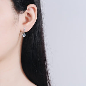 Moissanite Dangle Drop Wedding Earrings - Perimade & Co.