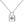 Moissanite Lock Dancing Stone Necklace - Perimade & Co.