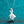 Moissanite Ribbon Charm Pendant Necklace - Perimade & Co.