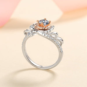 Moissanite Rose Little Prince Statement Ring - Perimade & Co.