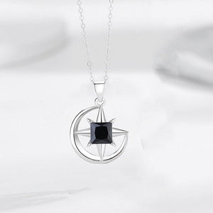 Moon Star Couple Matching Charm Necklace - Perimade & Co.