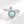 Moonstone Halo Fidget Spinner Bypass Ring - Perimade & Co.