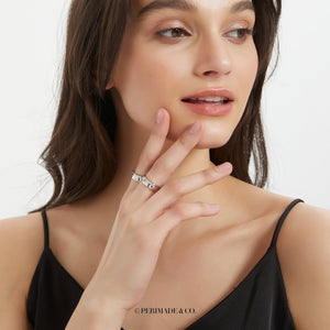 Mountain Ocean Couple Matching Wedding Ring - Perimade & Co.