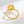 Orange Flower Anxiety Fidget Spinner Ring - Perimade & Co.