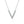 Pave Moissanite V Charm Pendant Necklace - Perimade & Co.