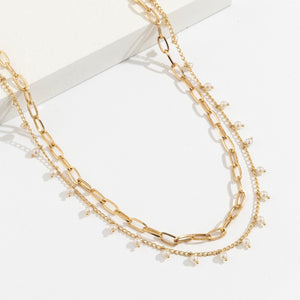 Pearl Charm Boho Double Waist Belly Chain - Perimade & Co.