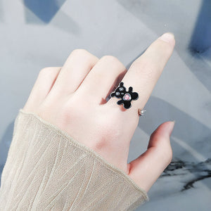 Pink Heart Bear Fidget Spinner Statement Ring - Perimade & Co.