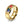 Rainbow LGBTQ Pride Colored Gem Ring - Perimade & Co.