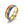 Rainbow LGBTQ Pride Couple Band Ring - Perimade & Co.