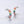 Rainbow LGBTQ Pride Half Hoop Earrings - Perimade & Co.