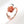 Rose gold rose-shaped bracelet with 'I Love You Forever' engraving on a white background