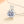 Round Moissanite Snowflake Pendant Necklace - Perimade & Co.