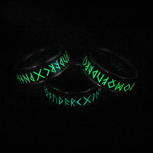 Runic Alphabet Fidget Spinner Band Ring - Perimade & Co.