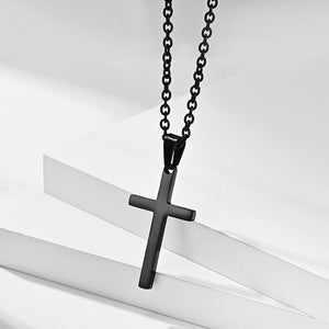 Stainless Steel Cross Pendant Necklace - Perimade & Co.