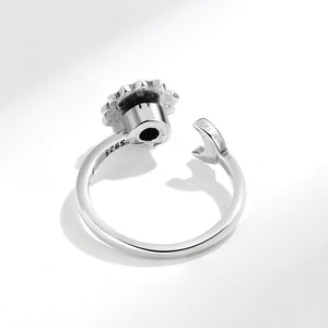 Sun Moon Face Anxiety Fidget Spinner Ring - Perimade & Co.