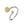Sunflower Anxiety Fidget Spinner Bypass Ring - Perimade & Co.