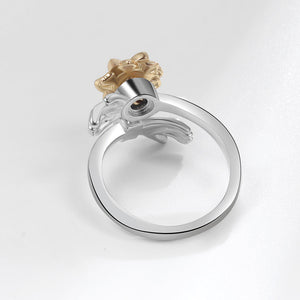 Sunflower Anxiety Fidget Spinner Ring - Perimade & Co.