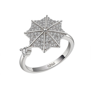 Umbrella Anxiety Fidget Spinner Cocktail Ring - Perimade & Co.