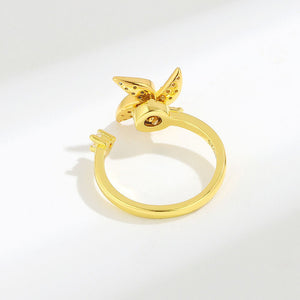 Windmill Anxiety Fidget Spinner Statement Ring - Perimade & Co.
